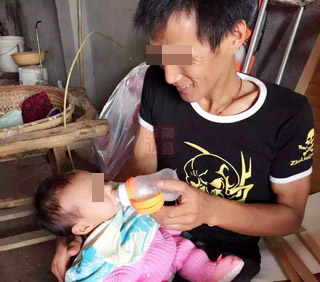 詹祥先一家与华儿山宝宝